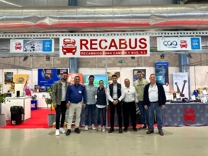 RECABUS: Líder en Recambios para Vehículos Industriales se estrena en EXPOVANS & TRUCKS 2024.