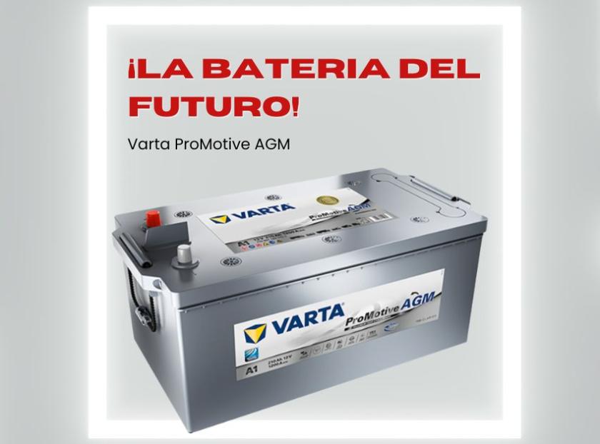 ¡Varta ProMotive AGM la bateria del futuro!